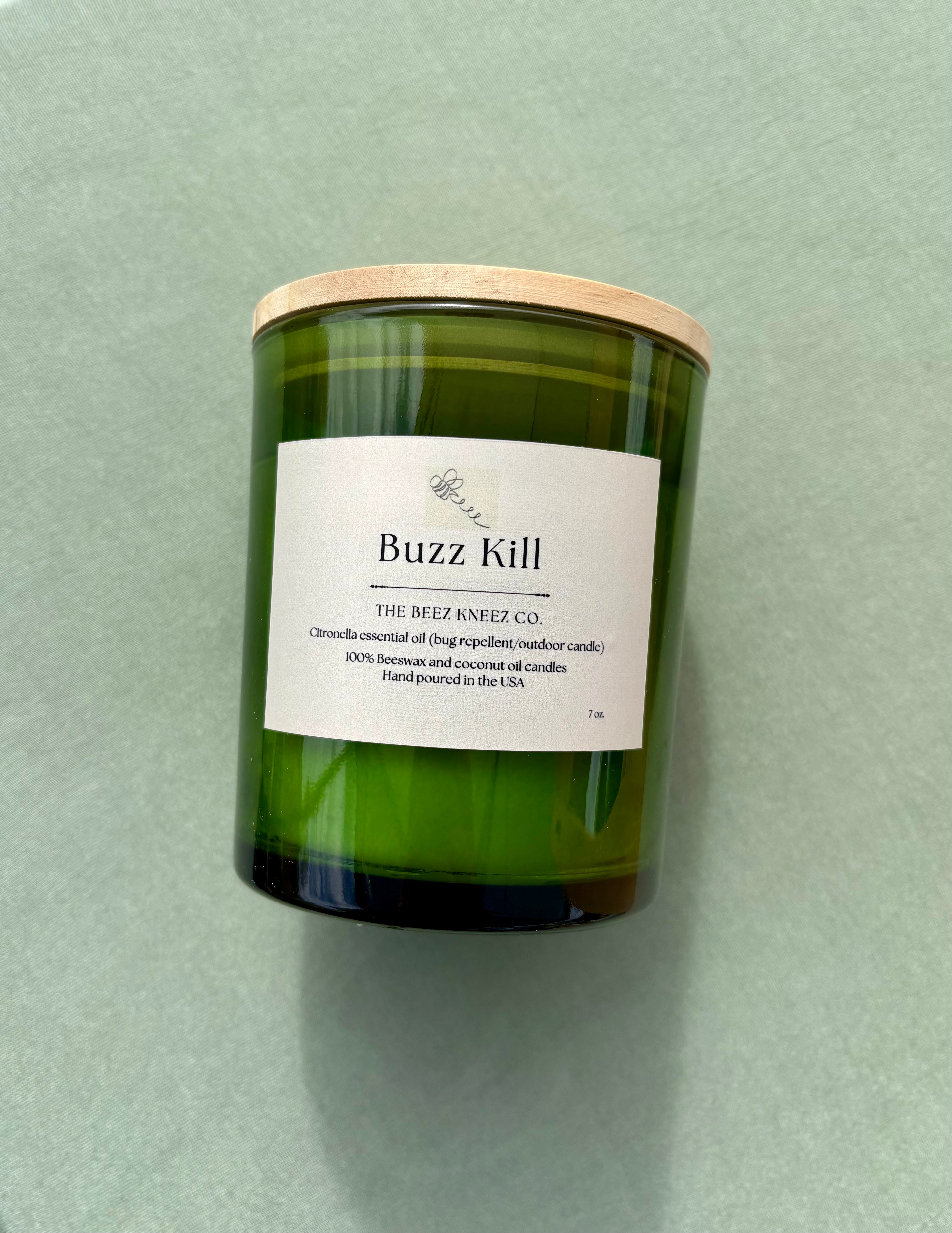 14 oz Buzz Kill (bug repellant candle)
